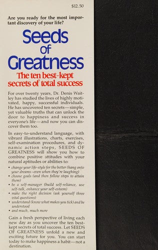 Seeds Of Greatness: 10 Best Kept Secrets Of Total Success