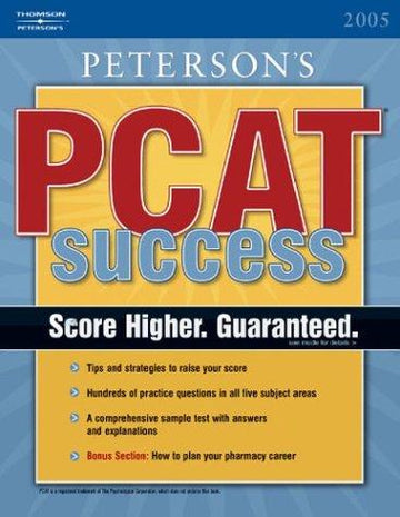 Peterson's PCAT  Success 2005: (Peterson's Pcat Success)