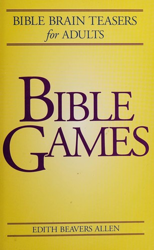 Bible Games: bible brain teasers for adults