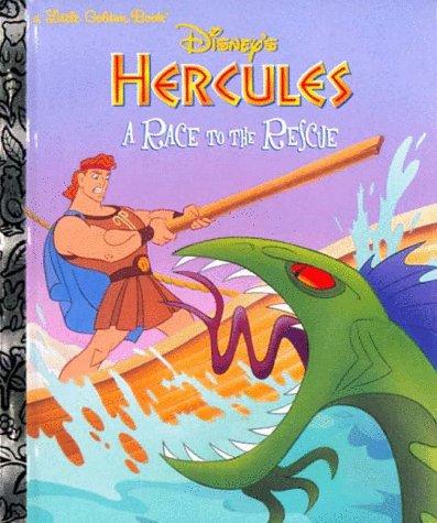 Disney's Hercules: A Race To The Rescue (Little Golden Book): a race to the rescue