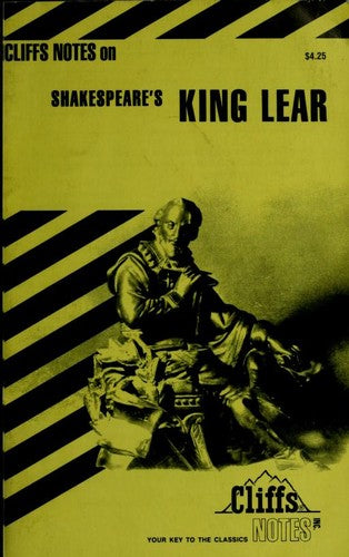 Shakespeare's King Lear (Cliffs Notes): notes