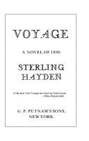 Voyage: A Novel Of 1896: a novel of 1896