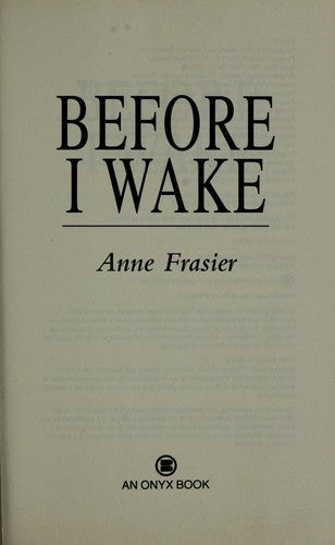 Before I Wake