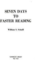 Seven Days To Faster Reading