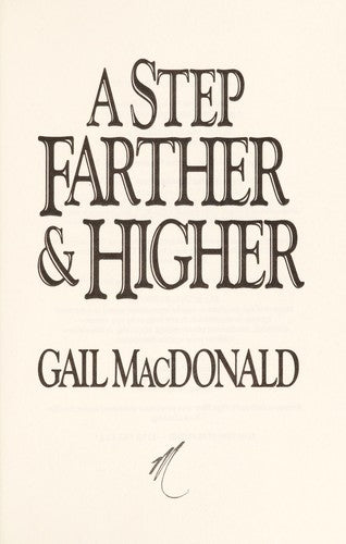 A Step Farther And Higher