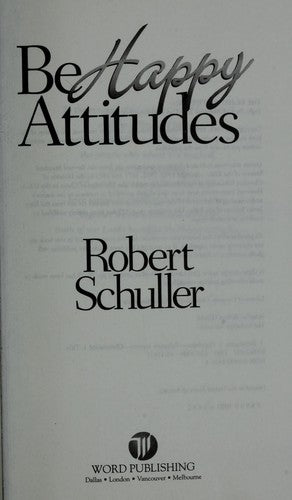 The Be-Happy Attitudes