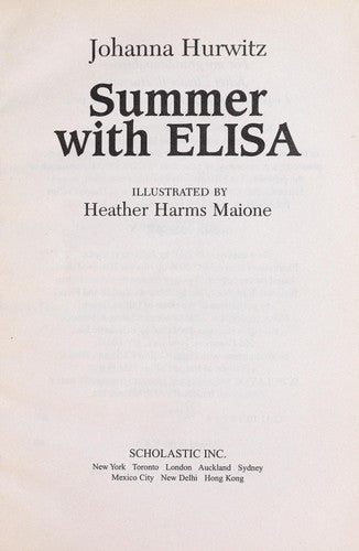Summer With Elisa