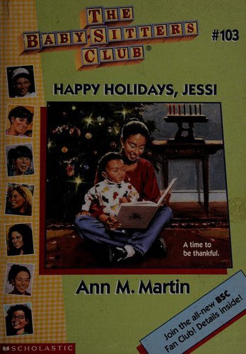 Happy Holidays, Jessi (Baby-Sitters Club)
