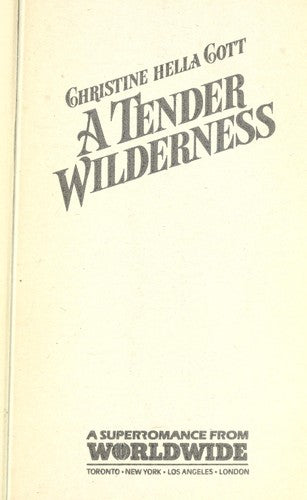 A Tender Wilderness