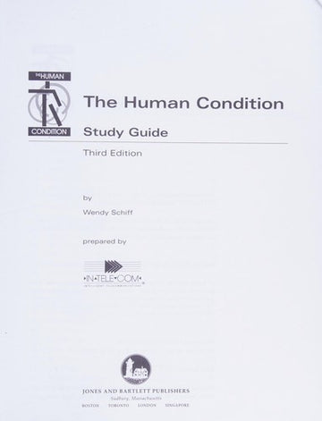 The Human Condition: Study Guide To Accompany Essential Concepts For Healthy Living