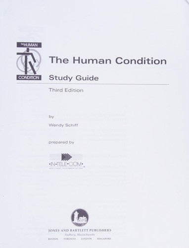 The Human Condition: Study Guide To Accompany Essential Concepts For Healthy Living
