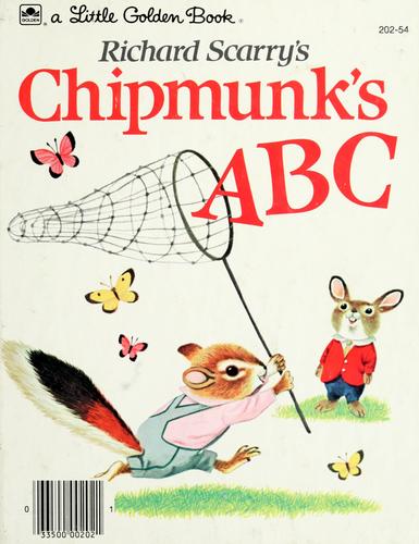 Richard Scarry's Chipmunk's Abc (Little Golden Book)