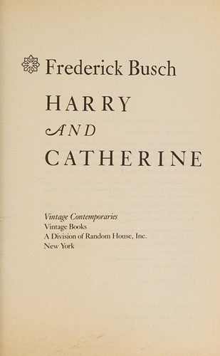Harry And Catherine