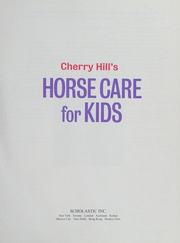 Horse Care For Kids