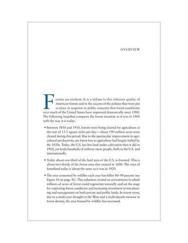 American Forests: a history of a resiliency and recovery