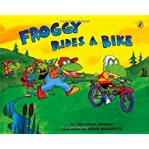 Froggy Rides A Bike