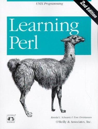 Learning Perl (A Nutshell Handbook)