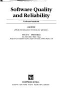Software Quality And Reliability: Tools and methods