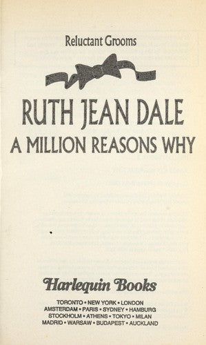 A Million Reasons Why: Reluctant Grooms