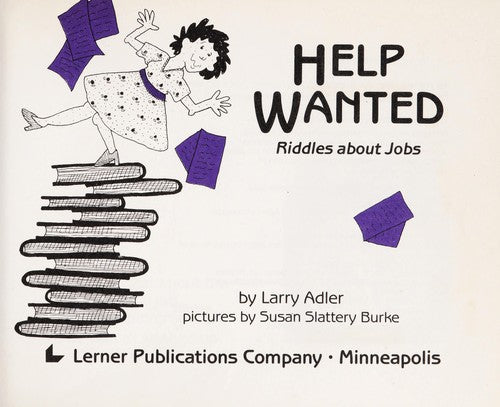 Help Wanted: Riddles About Jobs