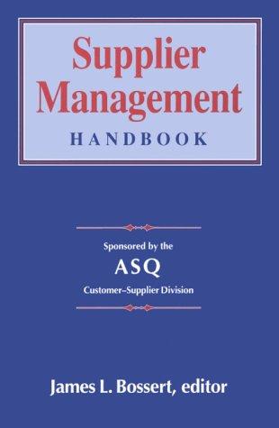 Supplier Management Handbook