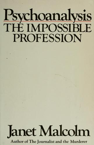 Psychoanalysis the Impossible Profession