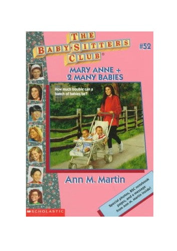 Mary Anne And 2 Many Babies (Baby-Sitters Club)