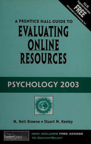 Prentice Hall Guide To Evaluating Online Resources, Psychology 2003