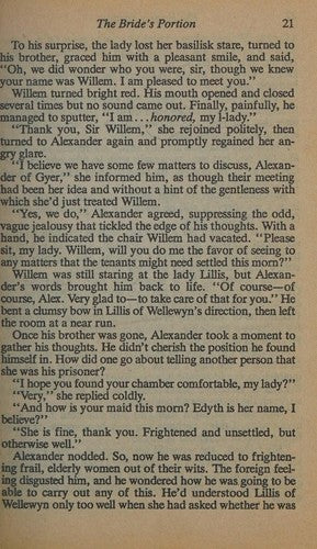 The Bride's Portion (Harlequin Historical #266)