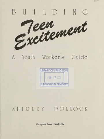 Building Teen Excitement: A Youth Workers Guide