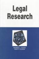Legal Research In A Nutshell (Nutshell Series)