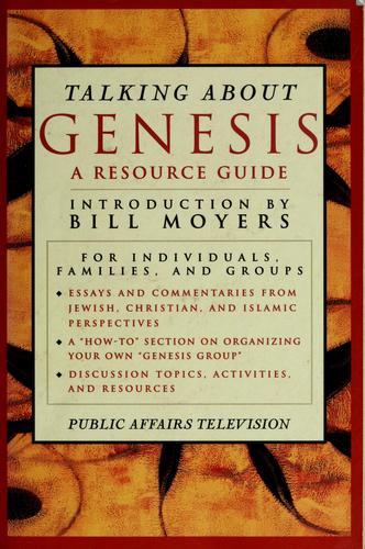 Talking About Genesis: a resource guide