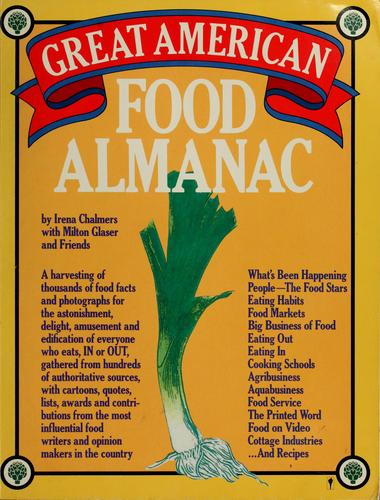 The Great American Food Almanac