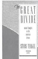 Great Divide: second thoughts on the American dream