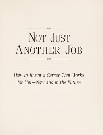 Not Just Another Job