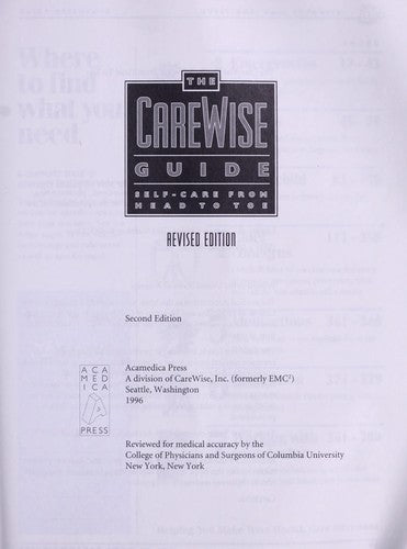 The Carewise Guide: Self-Care from Head to Toe