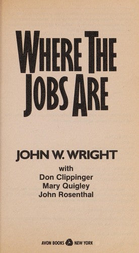 Where The Jobs Are