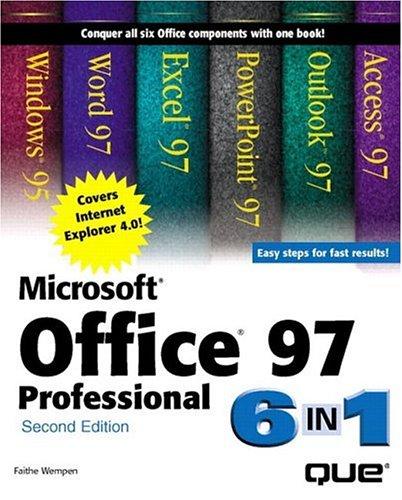 Microsoft Office 97 Professional 6 In 1