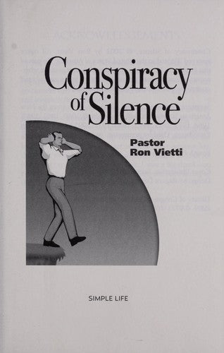 Conspiracy Of Silence (with Notes and Autographed)