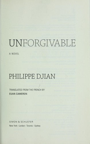 Unforgivable