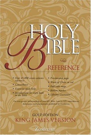 KJV Holy Bible Reference (Gold Edition)