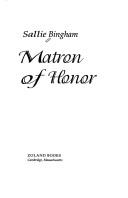 Matron Of Honor