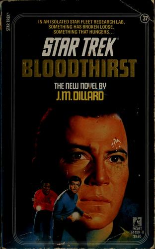 Star Trek: The Original Series (Book 37): Bloodthirst: Star Trek