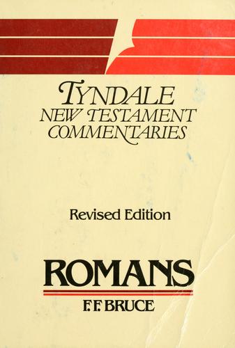 Romans: Tyndale New Testament Commentaries: an introduction and commentary
