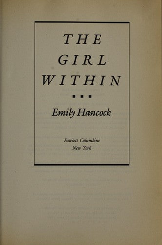 The Girl Within: a groundbreaking new approach to female identity