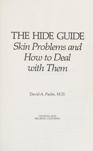 The Hide Guide: skin problems and how to deal with them