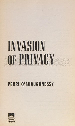 Invasion Of Privacy