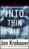 Into Thin Air: a personal account of the Mount Everest disaster