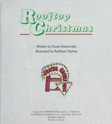 Rooftop Christmas