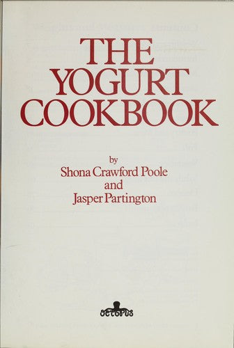 The Yogurt Cookbook